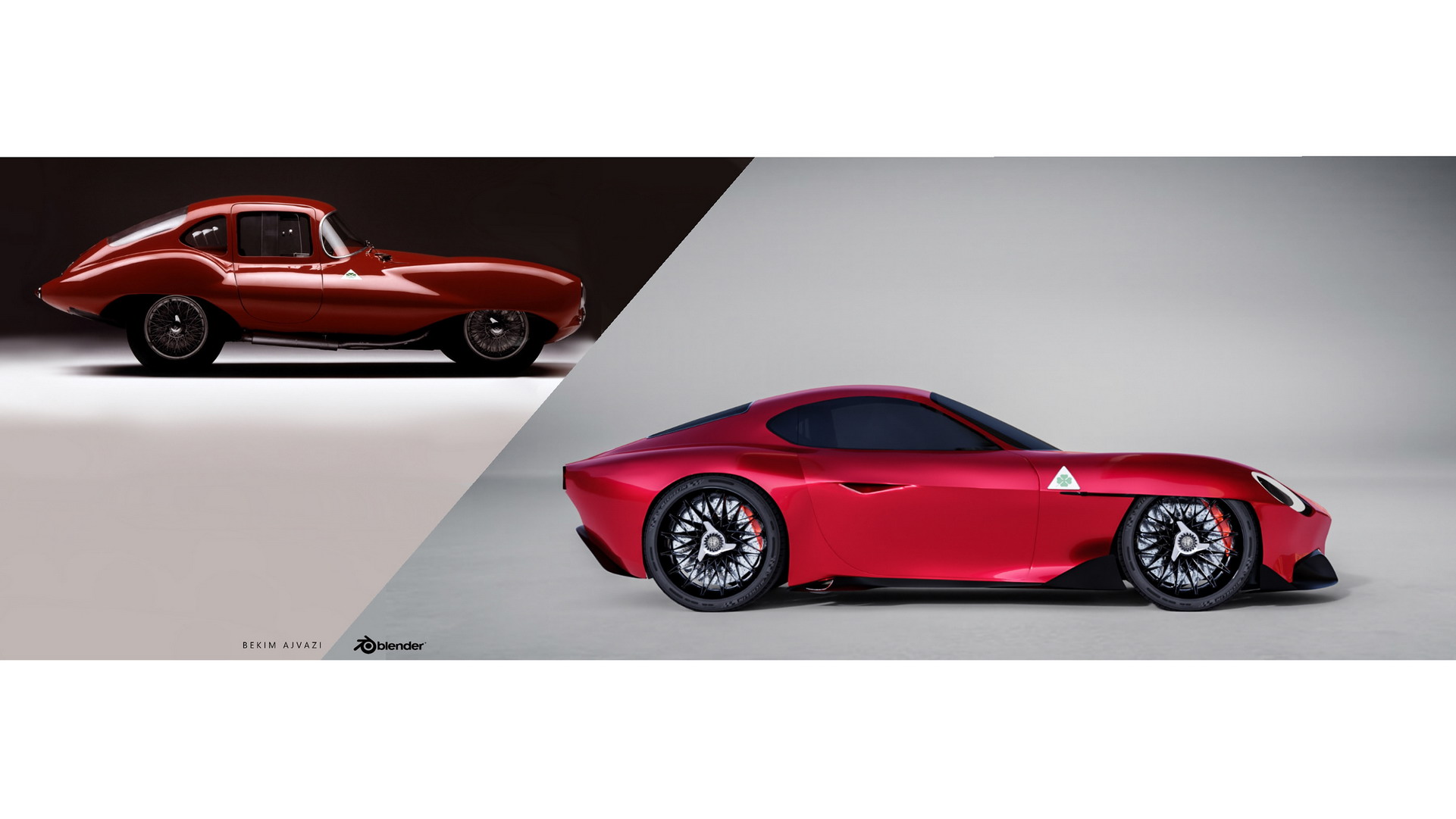 Designer Imagines Alfa Romeo Disco Volante Hommage With Iconic Busso V6