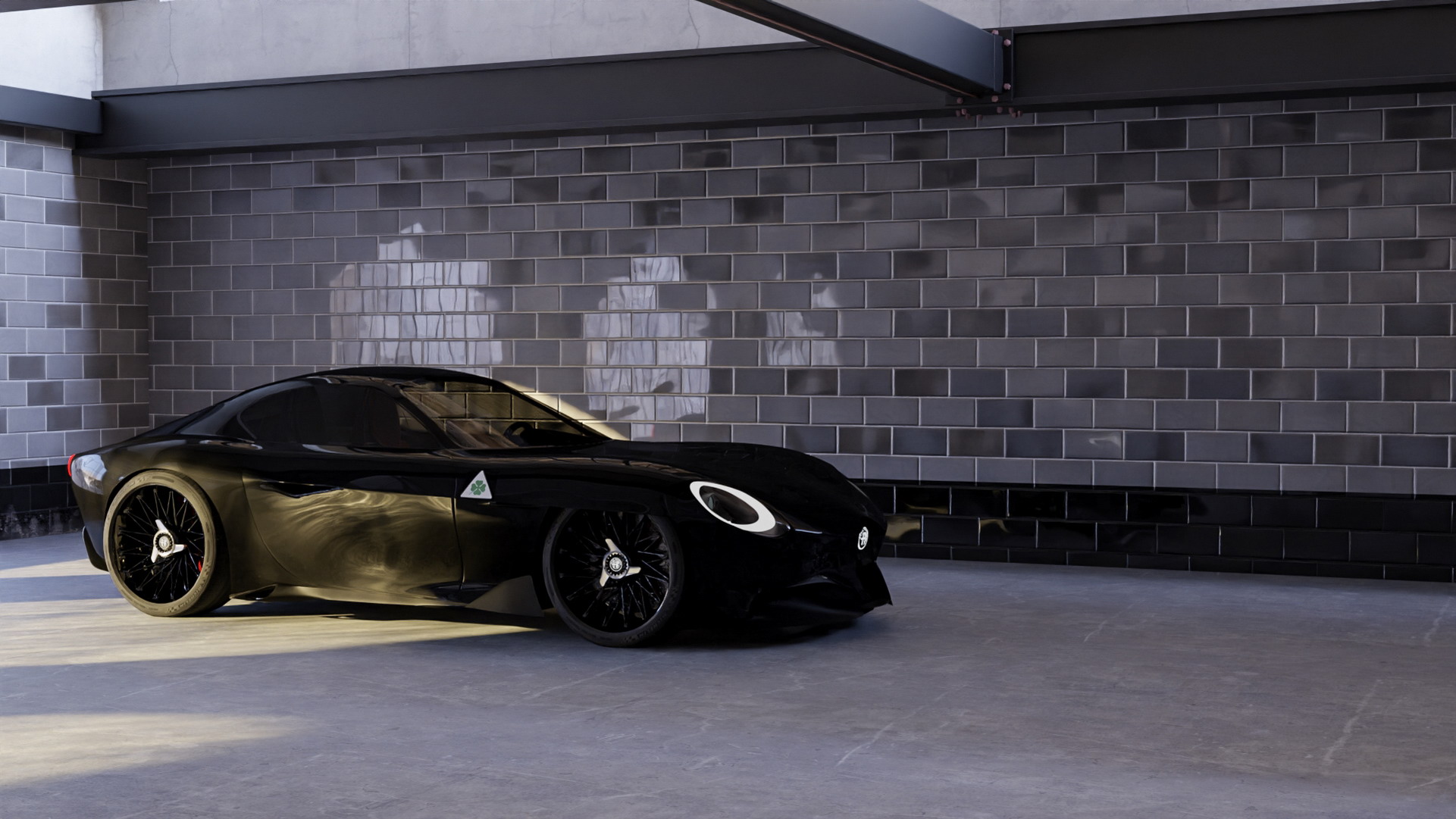 Designer Imagines Alfa Romeo Disco Volante Hommage With Iconic Busso V6