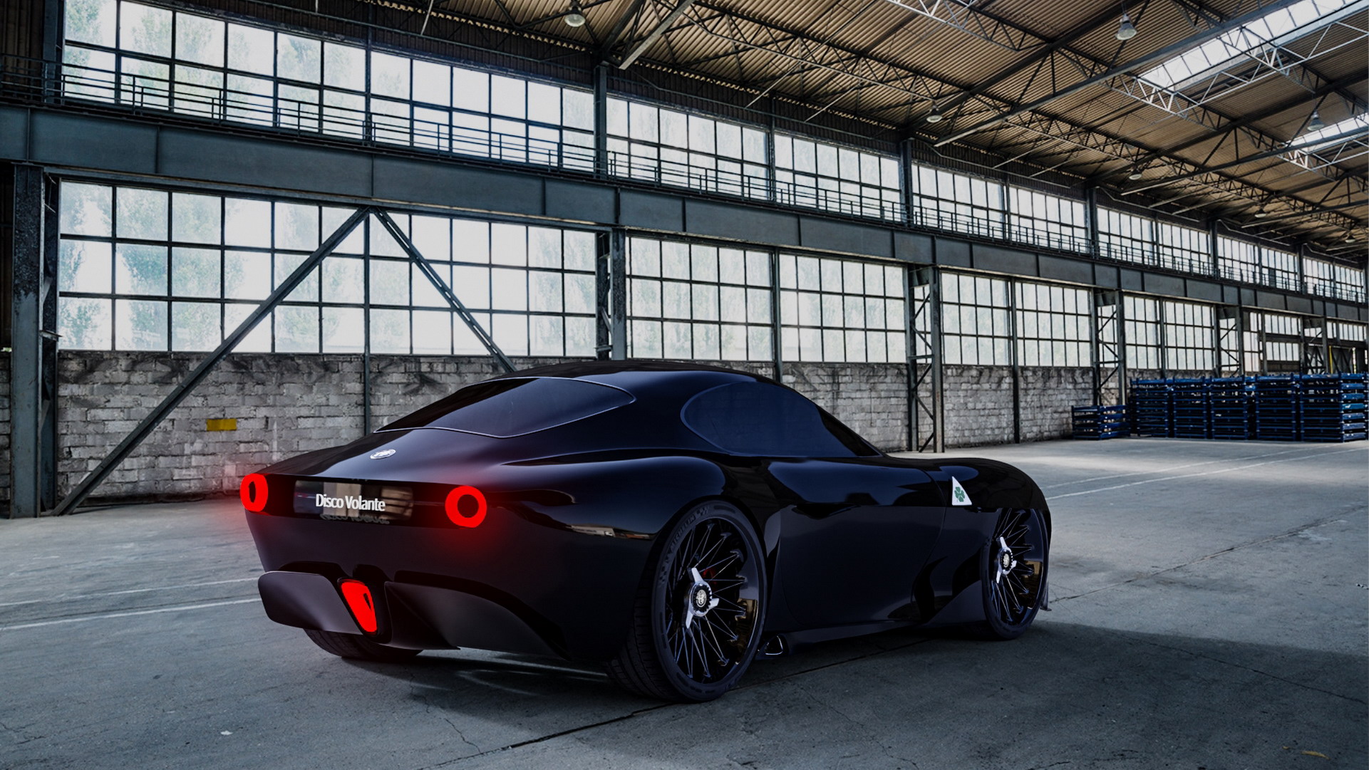 Designer Imagines Alfa Romeo Disco Volante Hommage With Iconic Busso V6