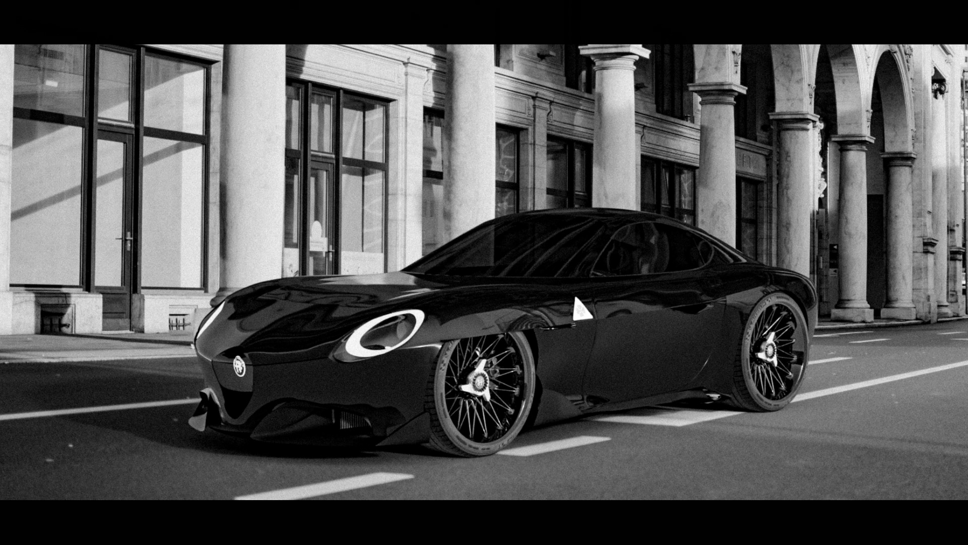 Designer Imagines Alfa Romeo Disco Volante Hommage With Iconic Busso V6