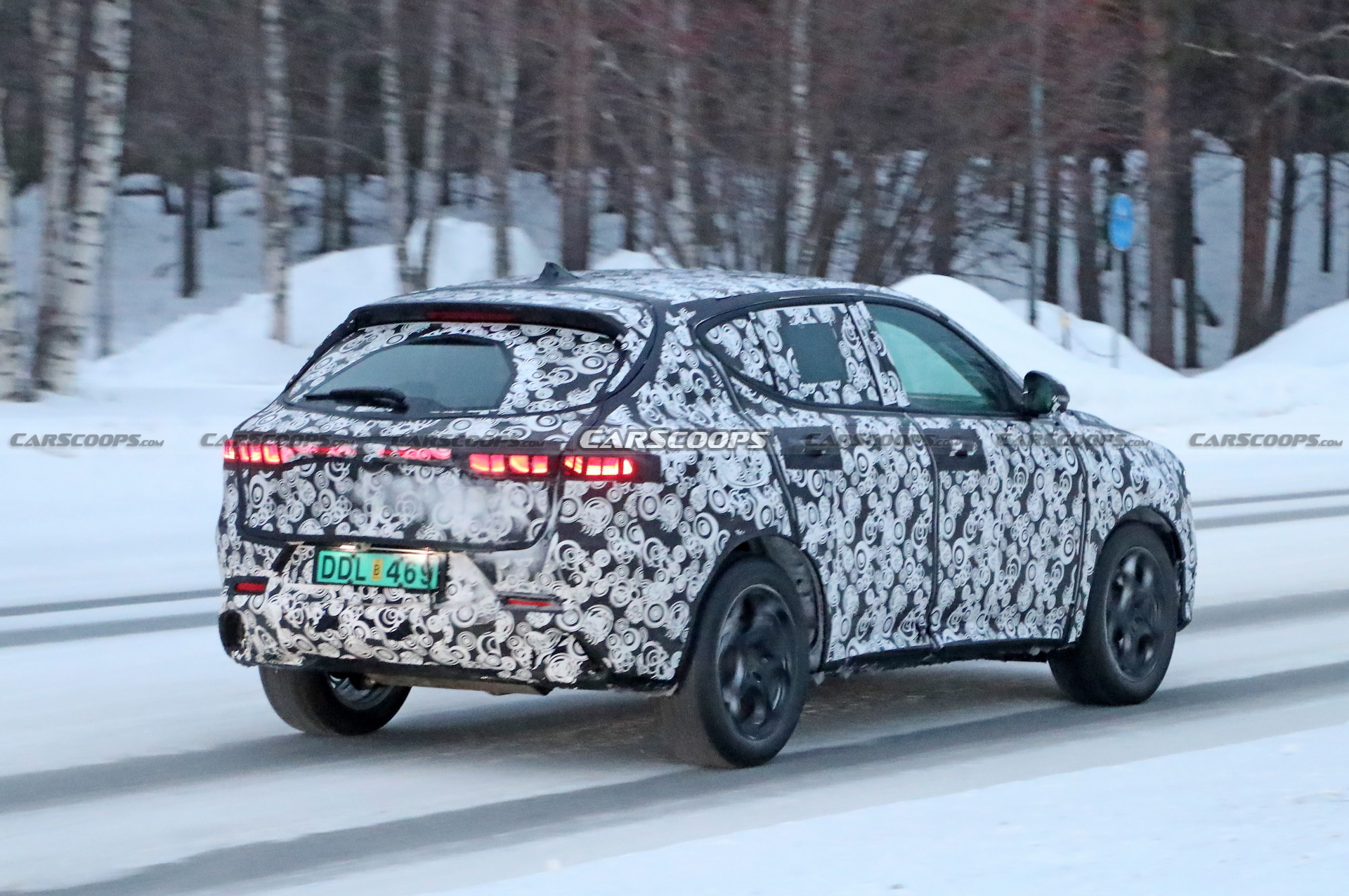 2023 Alfa Romeo Tonale Spied One Last Time Before February 8 Debut