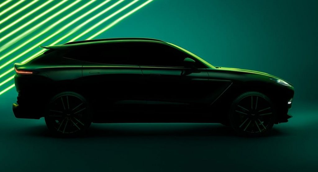 The Performance Version Of The Aston Martin DBX Shows More Skin In Latest Teaser