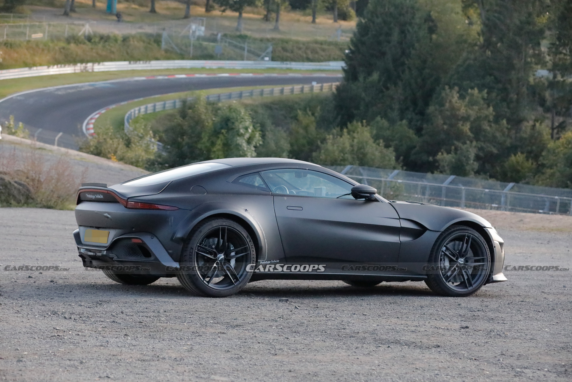 The New Aston Martin V12 Vantage Looks Very Mean And Very Wide