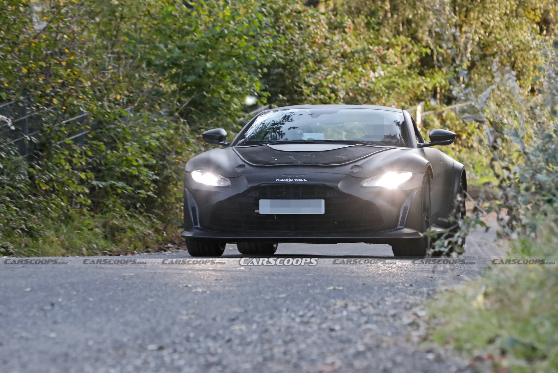 The New Aston Martin V12 Vantage Looks Very Mean And Very Wide