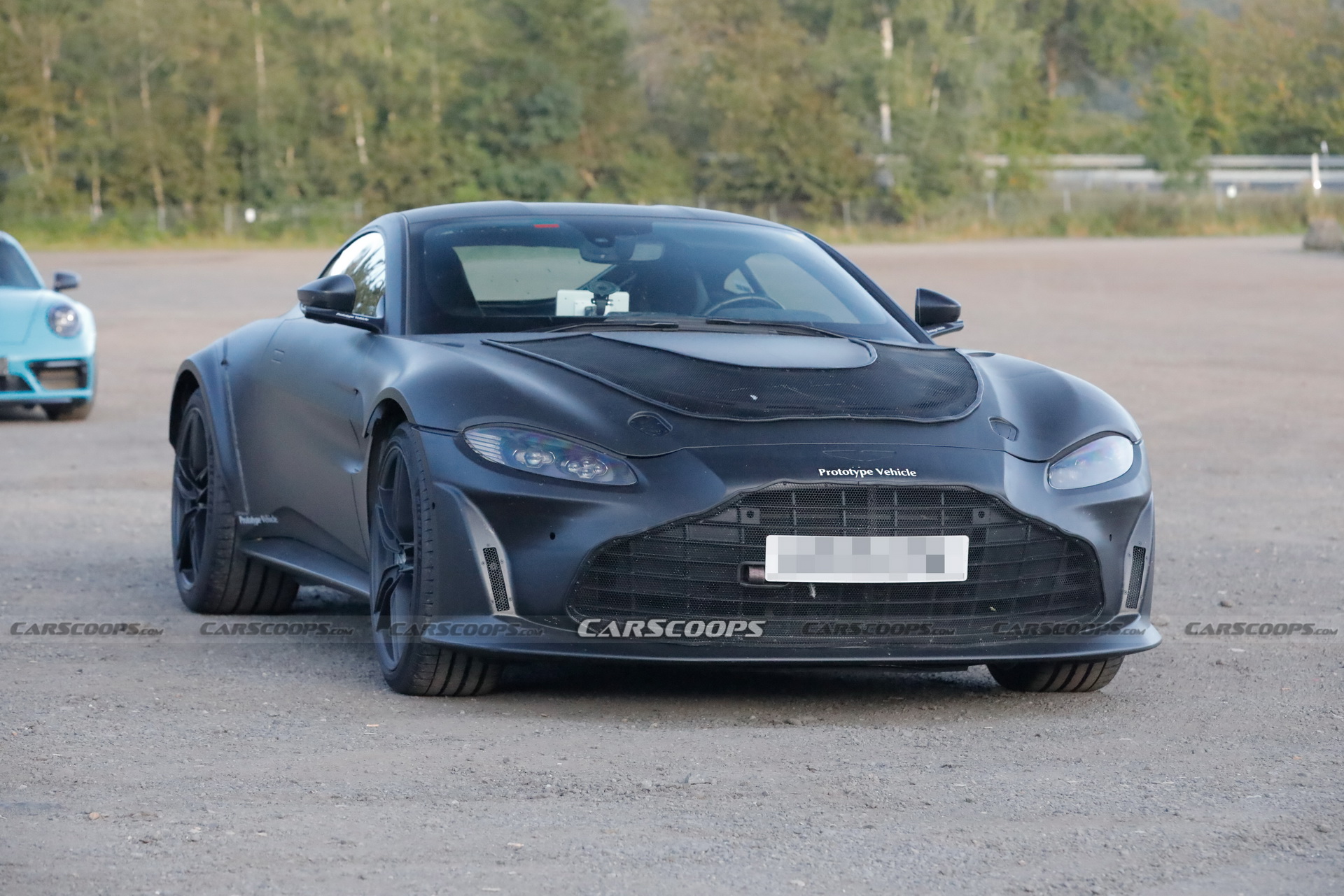 The New Aston Martin V12 Vantage Looks Very Mean And Very Wide