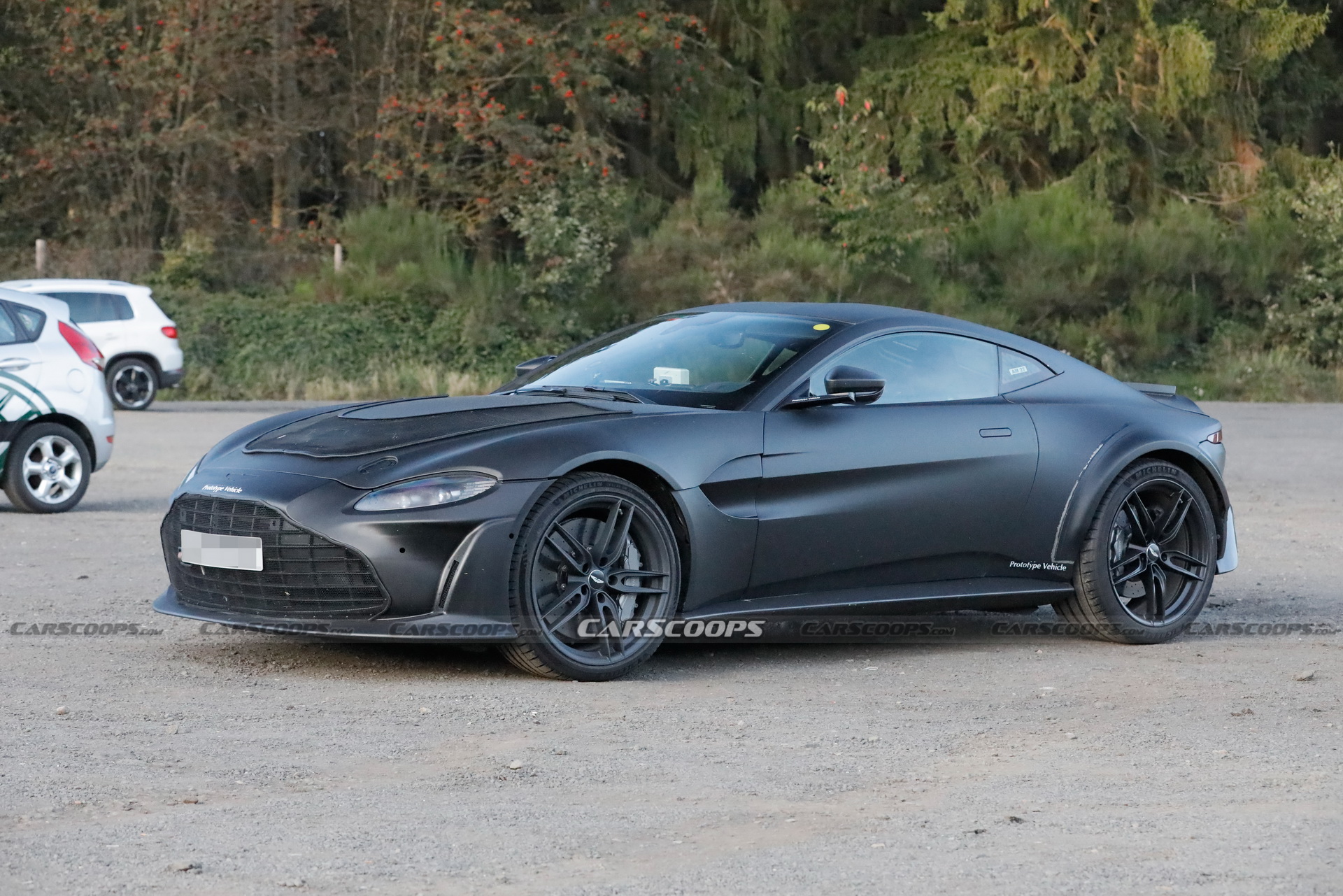 The New Aston Martin V12 Vantage Looks Very Mean And Very Wide