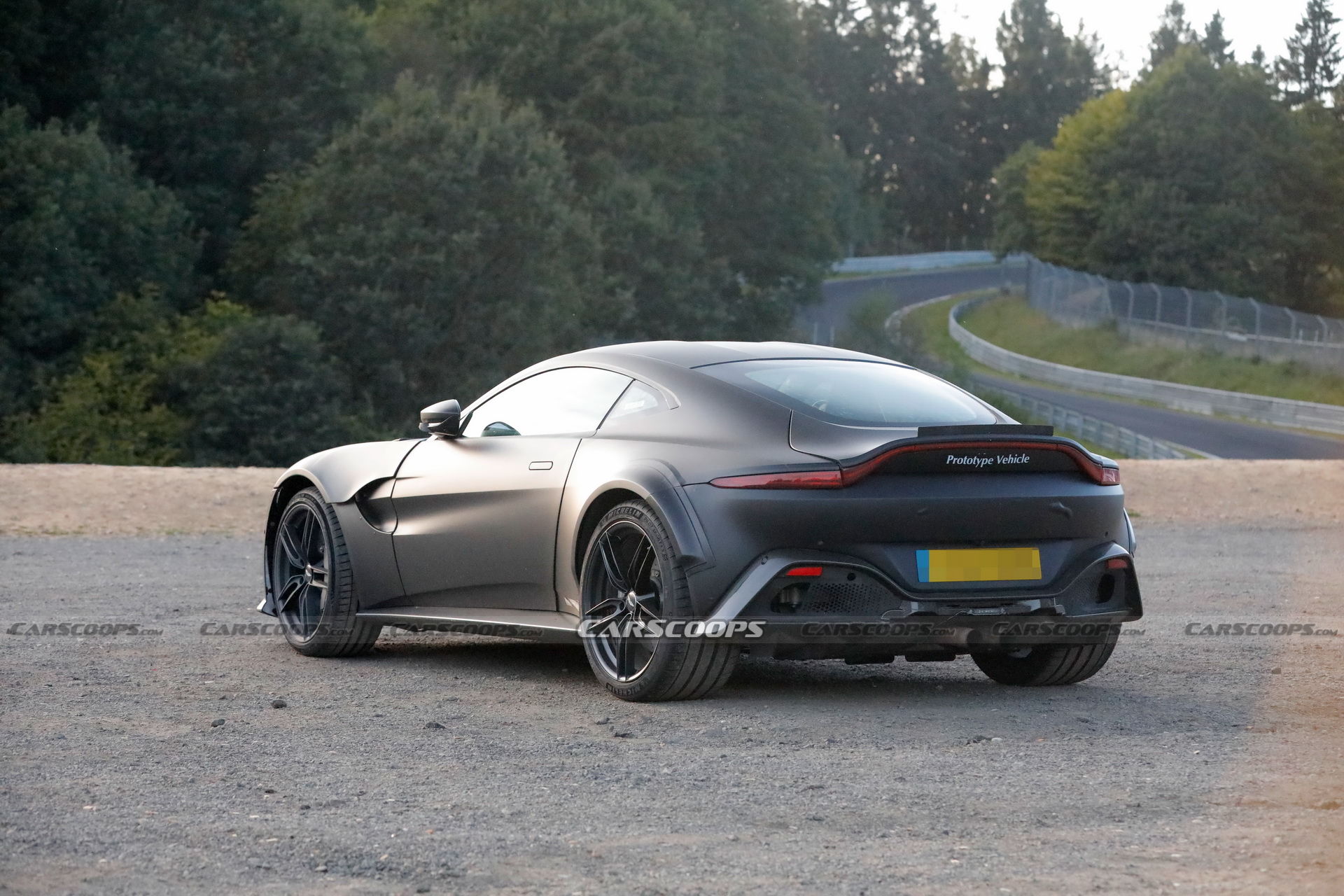 The New Aston Martin V12 Vantage Looks Very Mean And Very Wide