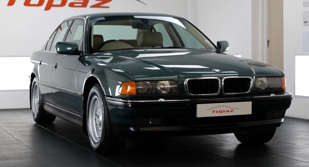 Sit Back And Relax While Watching This E38 BMW 7-Series Undergo A Full  Detail