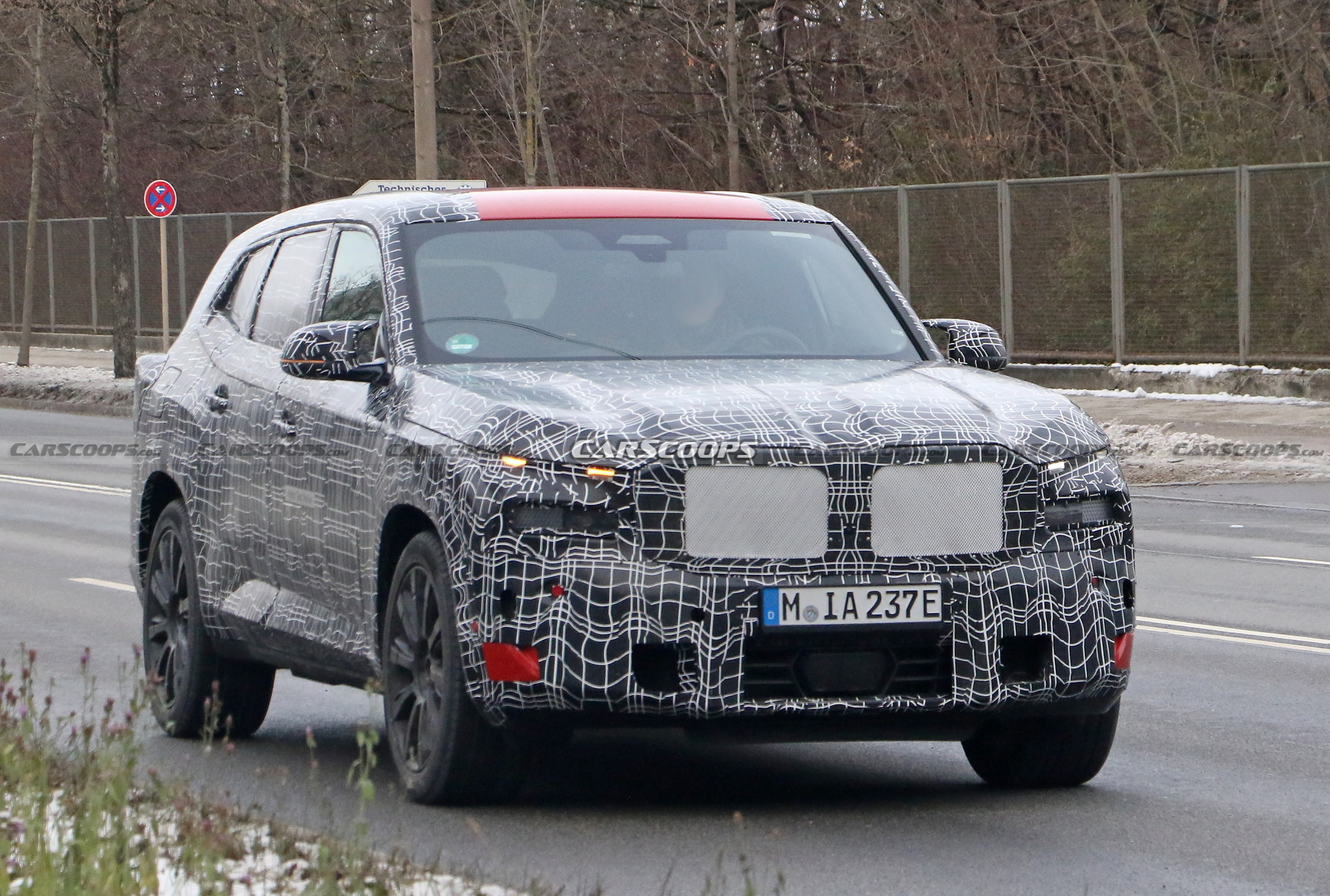 BMW XM Prototype Spotted Again Looking More Production-Ready Than Ever