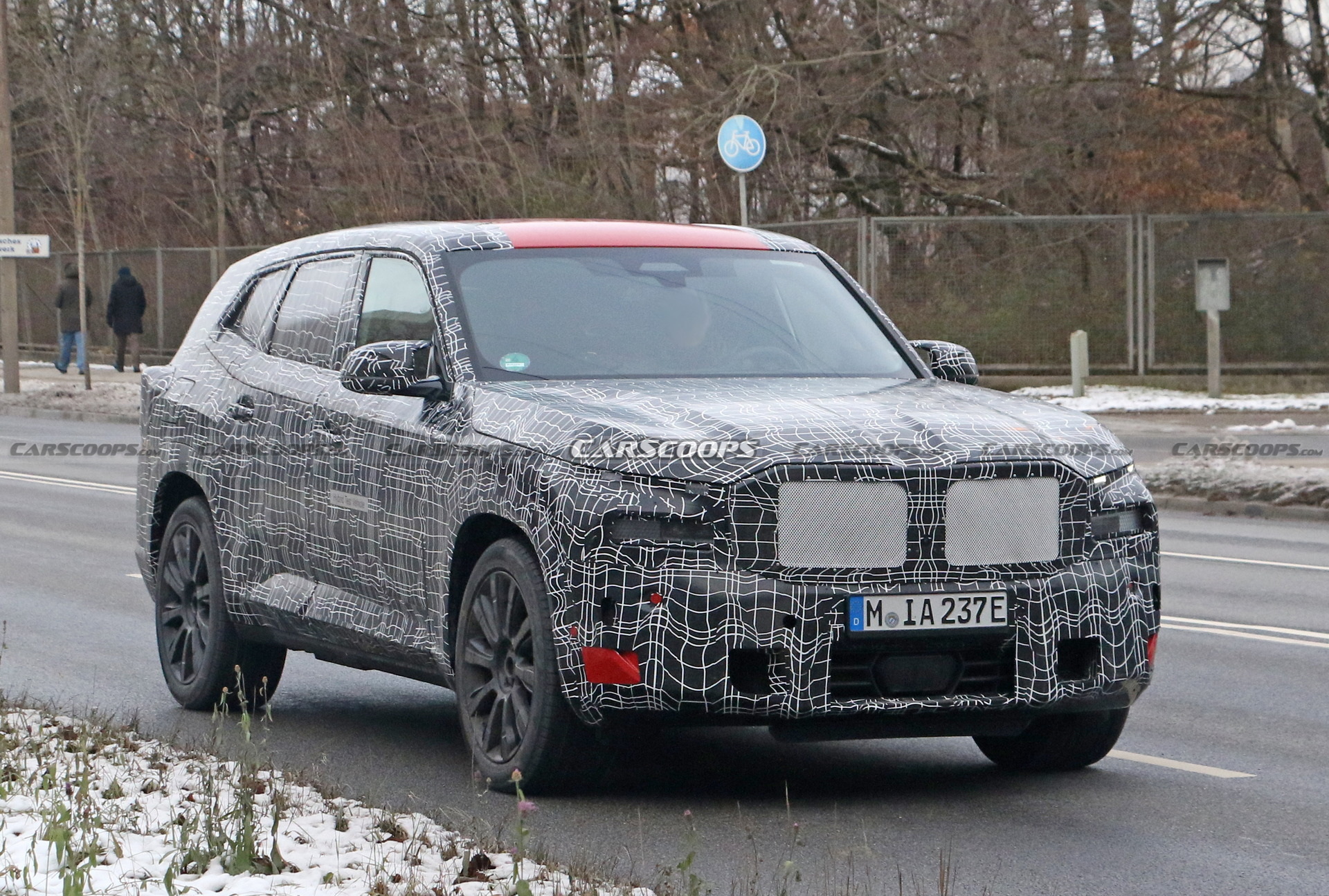BMW XM Prototype Spotted Again Looking More Production-Ready Than Ever