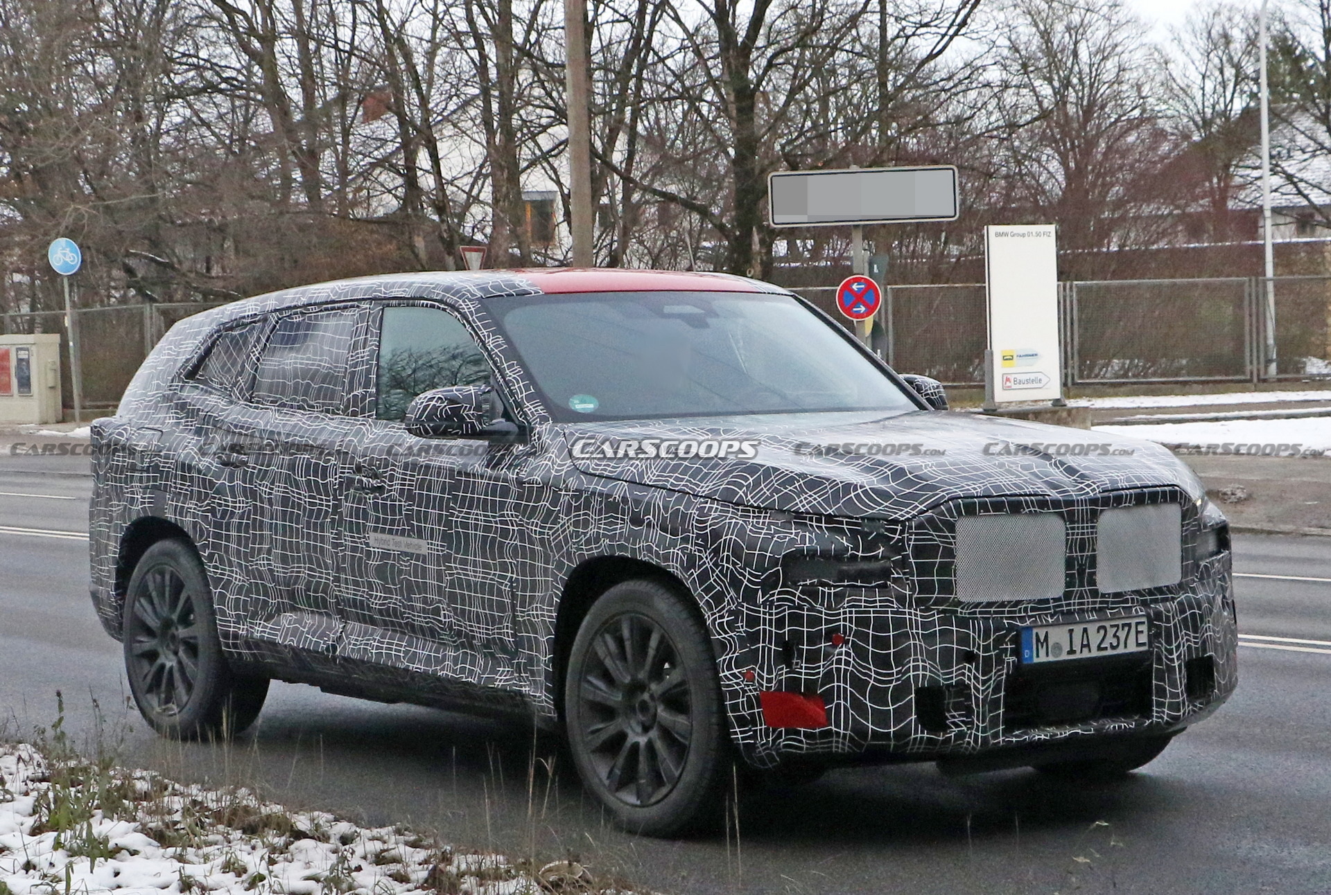 BMW XM Prototype Spotted Again Looking More Production-Ready Than Ever