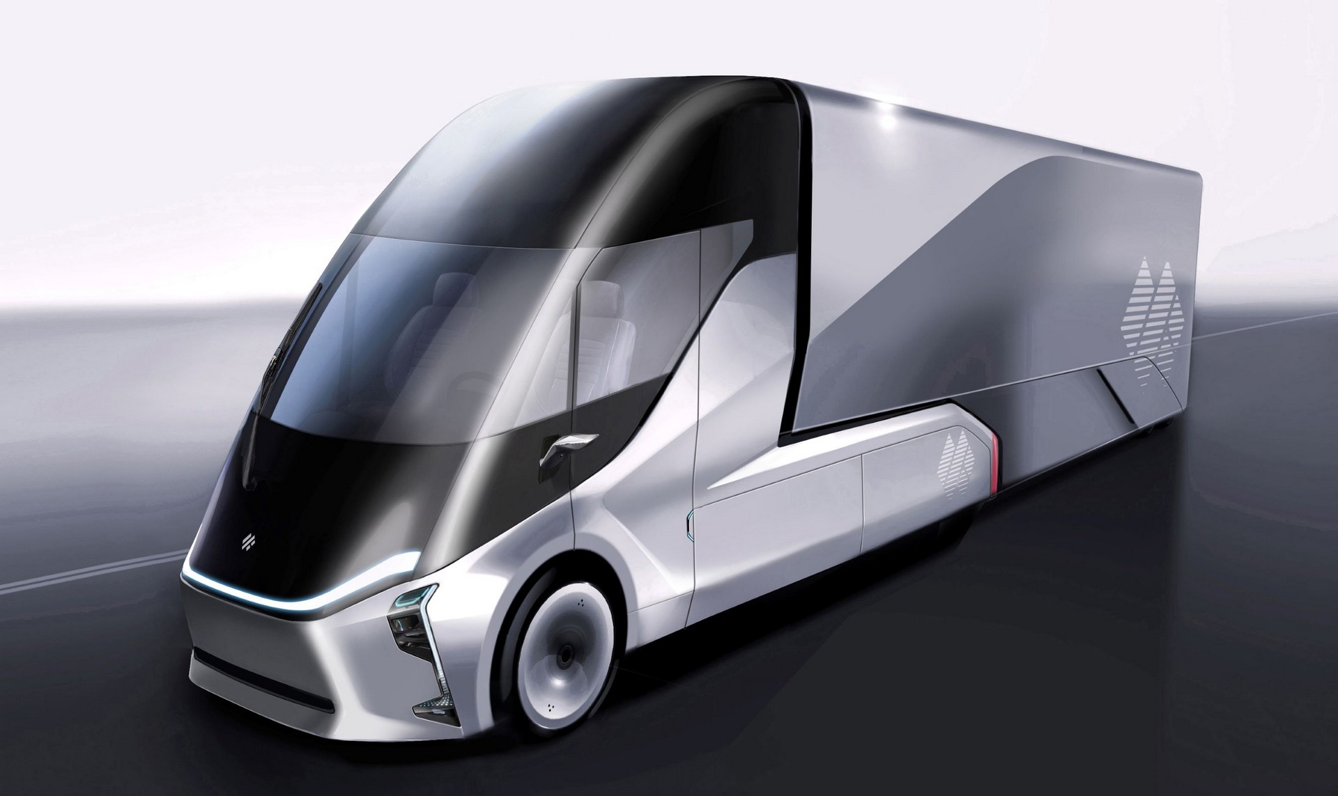 Baidu’s DeepWay Xingtu Electric Truck Has A 450 kWh Battery And Level 4 Autonomy