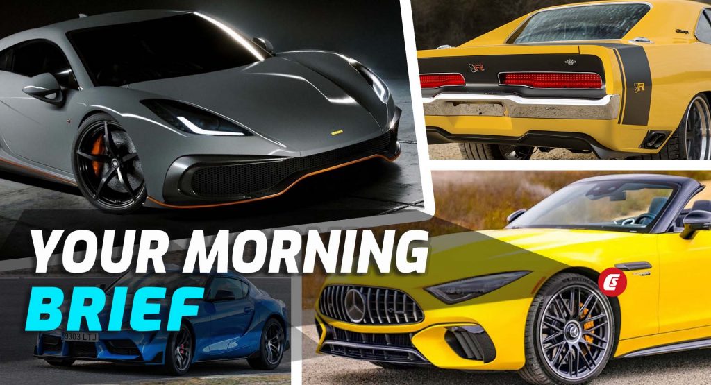  2022 Mercedes-AMG SL Verdict, BMW M5 Hybrid, GR Supra Manual Option, 1 Million-Mile Tesla: Your Morning Brief