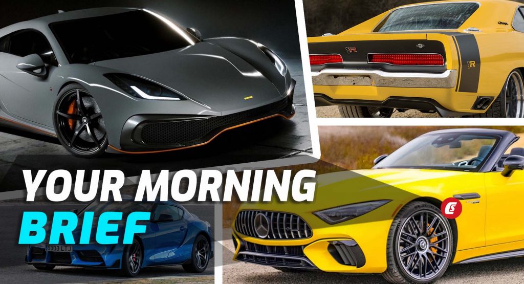 2022 Mercedes-AMG SL Verdict, BMW M5 Hybrid, GR Supra Manual Option, 1 Million-Mile Tesla: Your Morning Brief