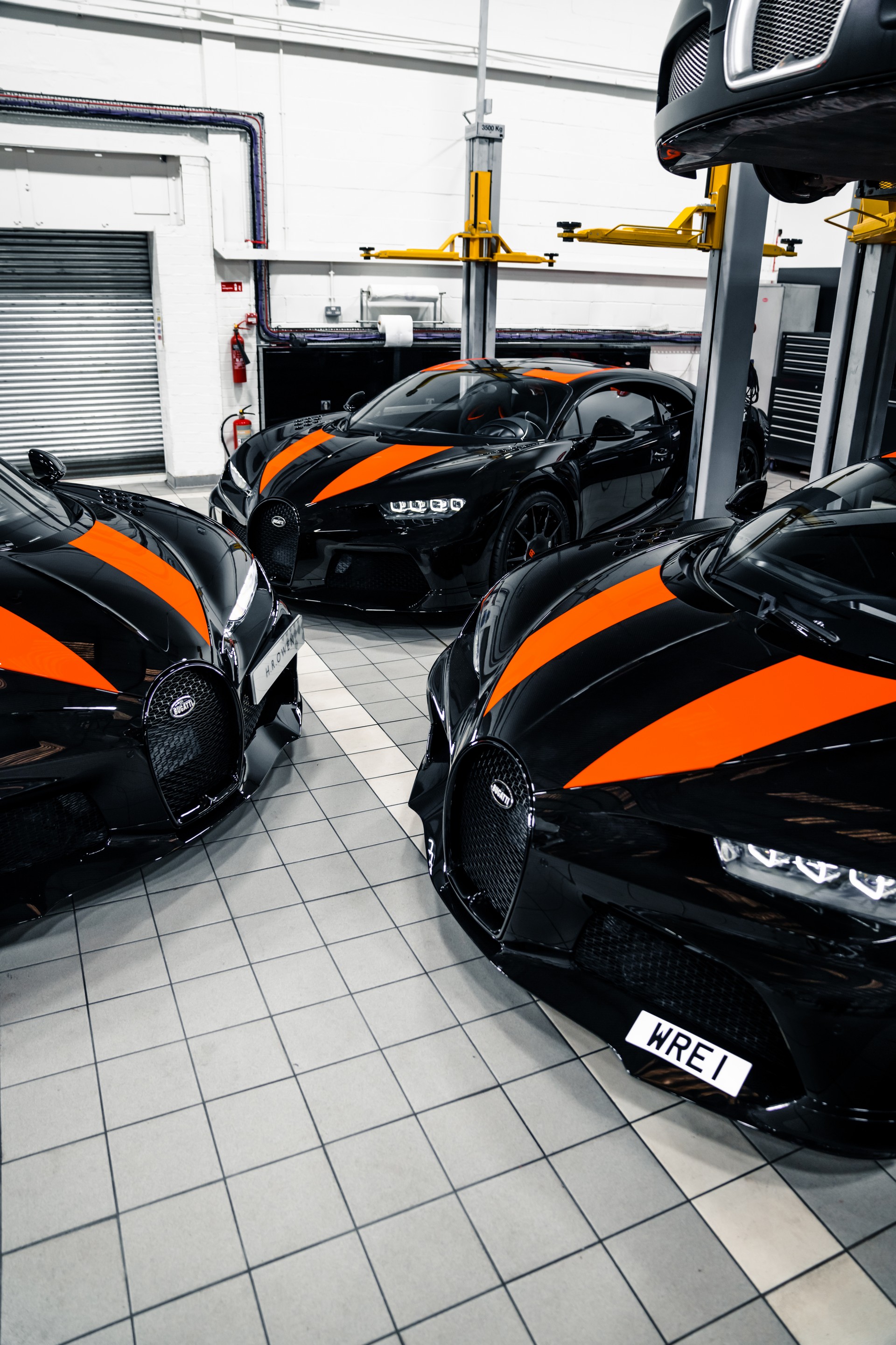 Three Bugatti Chiron Super Sport 300+ Models Were Just Delivered In London