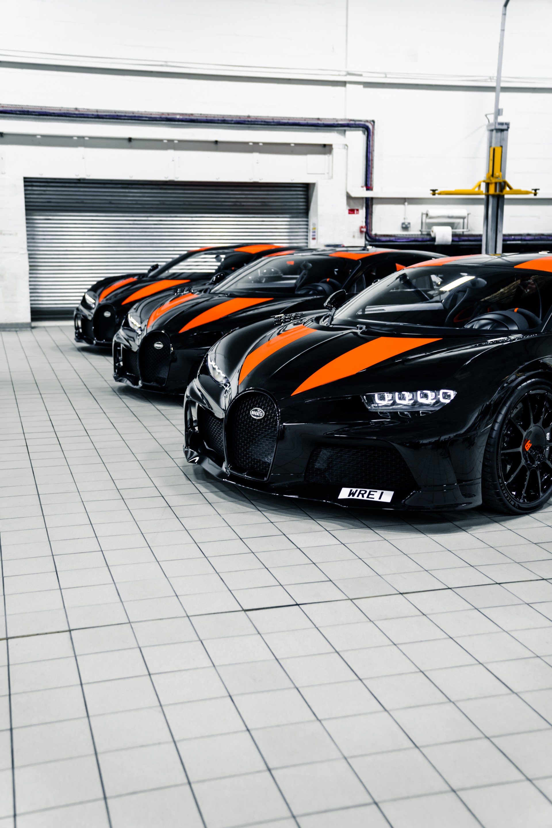 Three Bugatti Chiron Super Sport 300+ Models Were Just Delivered In London
