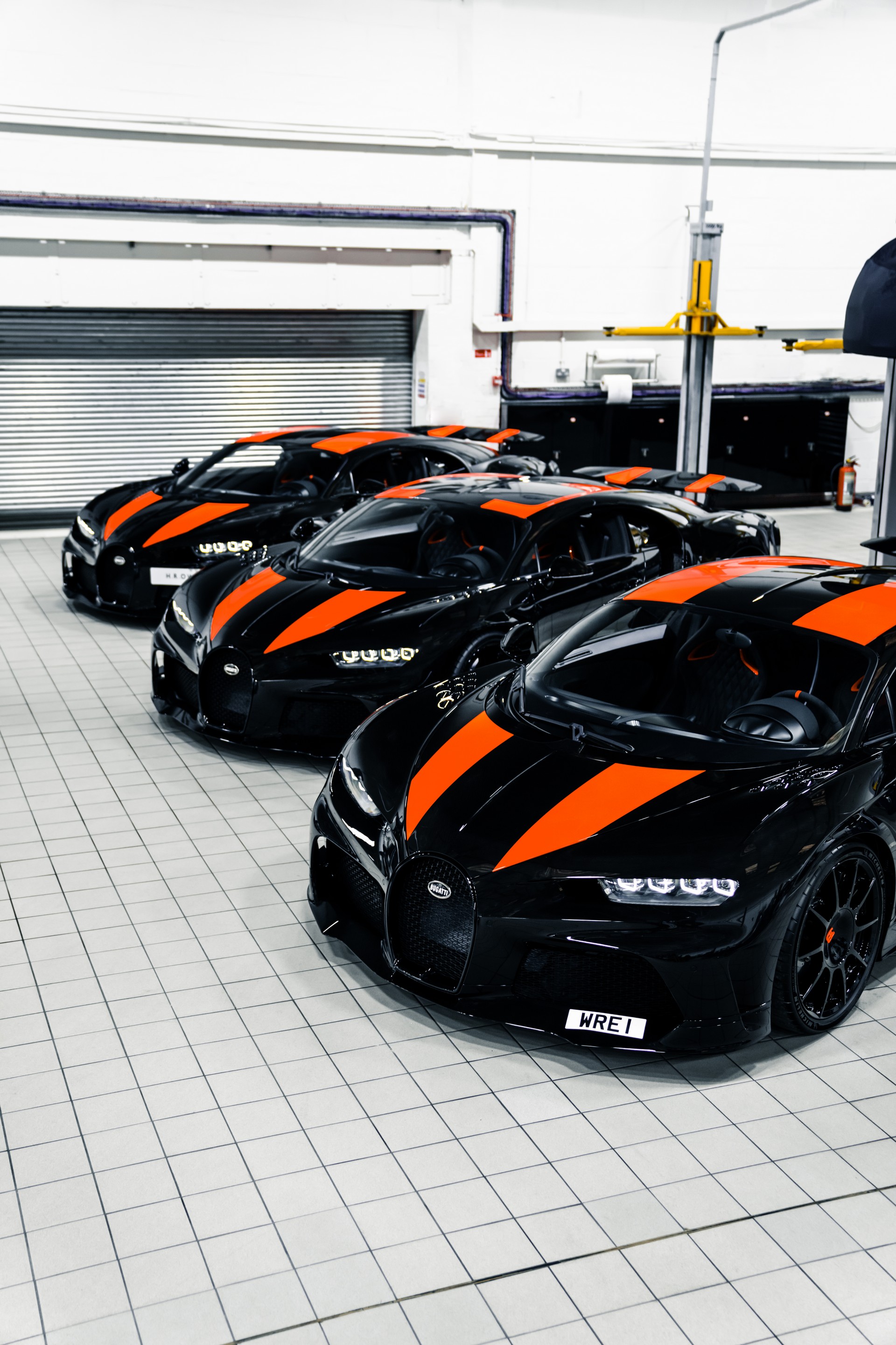 Three Bugatti Chiron Super Sport 300+ Models Were Just Delivered In London