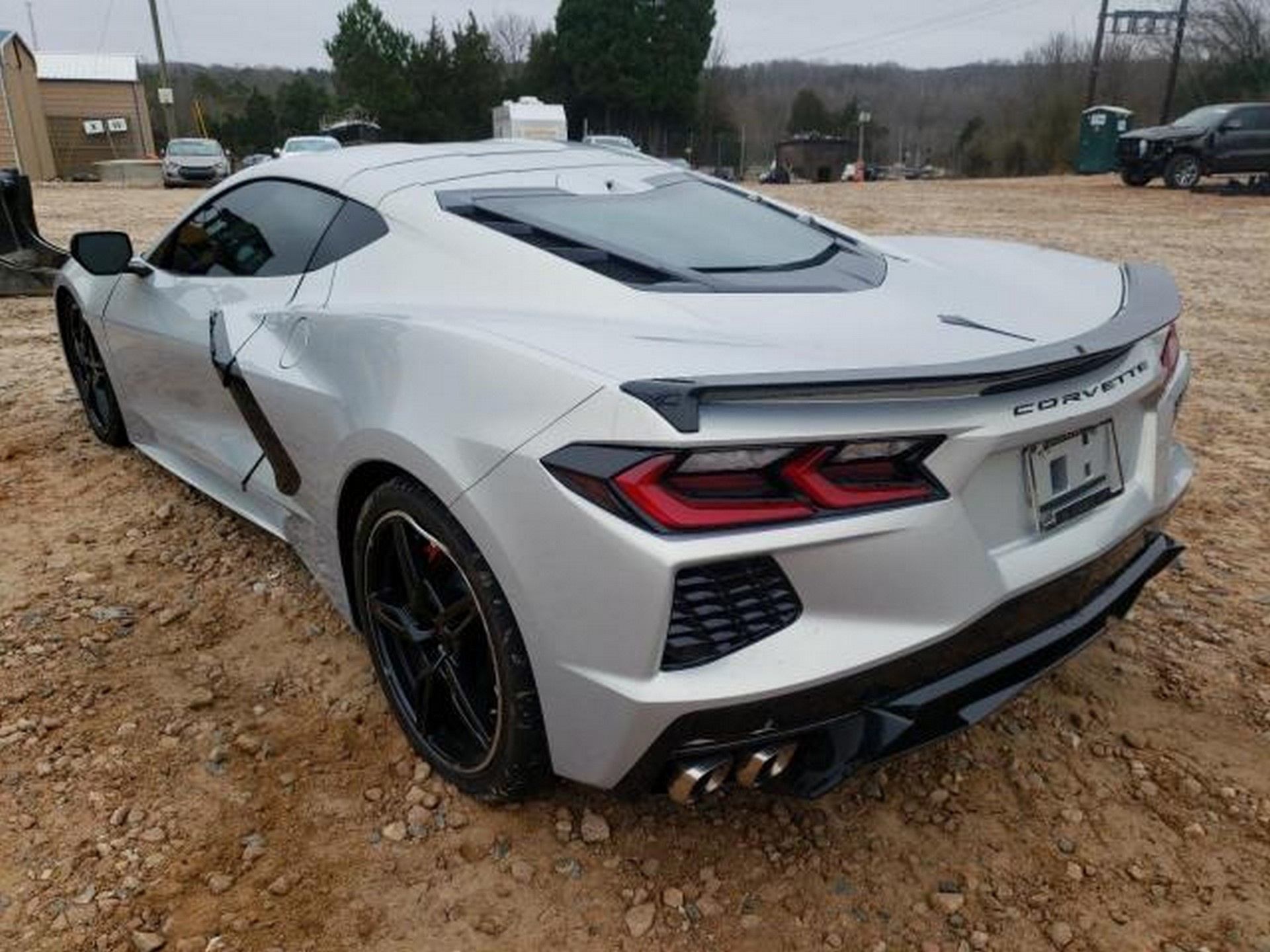 What The Heck Happened To This 358-mile 2022 Corvette Stingray C8?