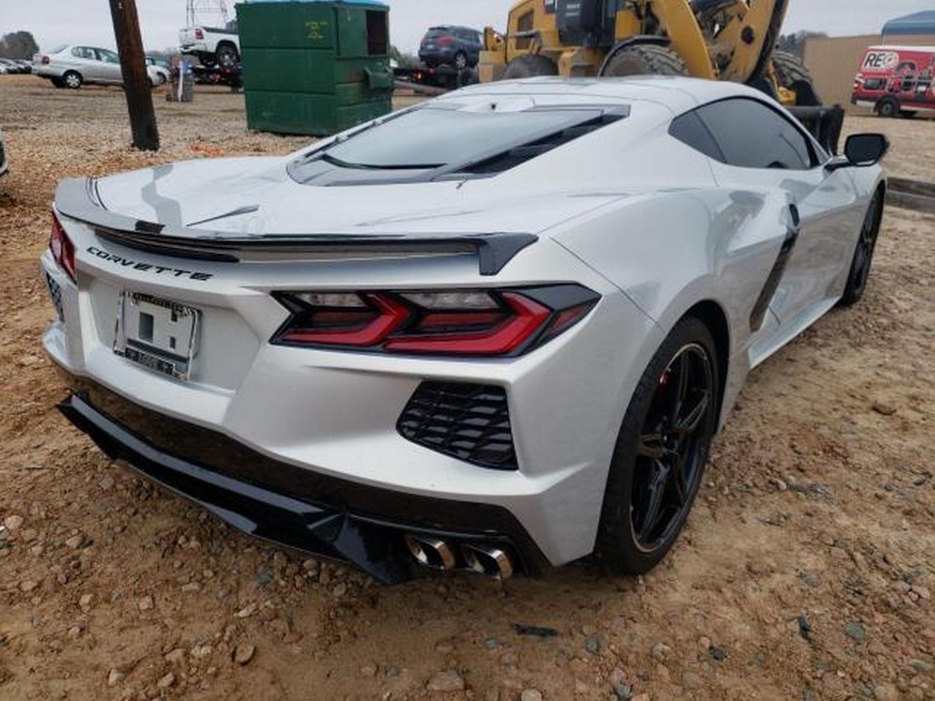 What The Heck Happened To This 358-mile 2022 Corvette Stingray C8?