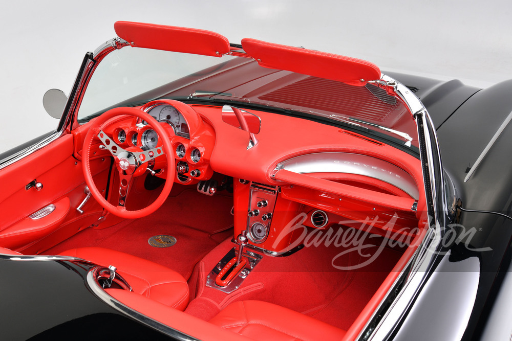 Stunningly Gorgeous 1958 Corvette Restomod Rides On C7 Chassis With An LT1 V8