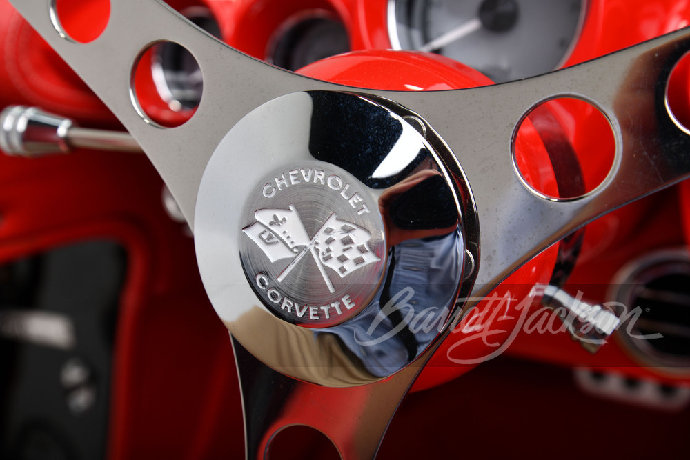 Stunningly Gorgeous 1958 Corvette Restomod Rides On C7 Chassis With An LT1 V8