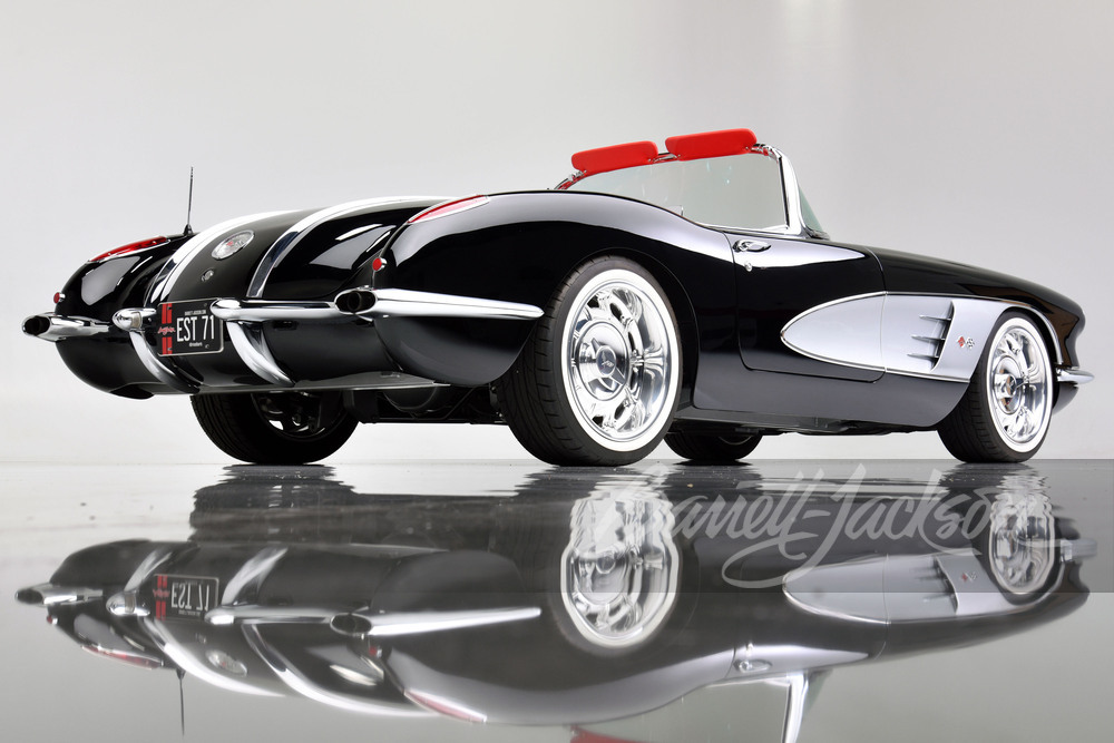 Stunningly Gorgeous 1958 Corvette Restomod Rides On C7 Chassis With An LT1 V8