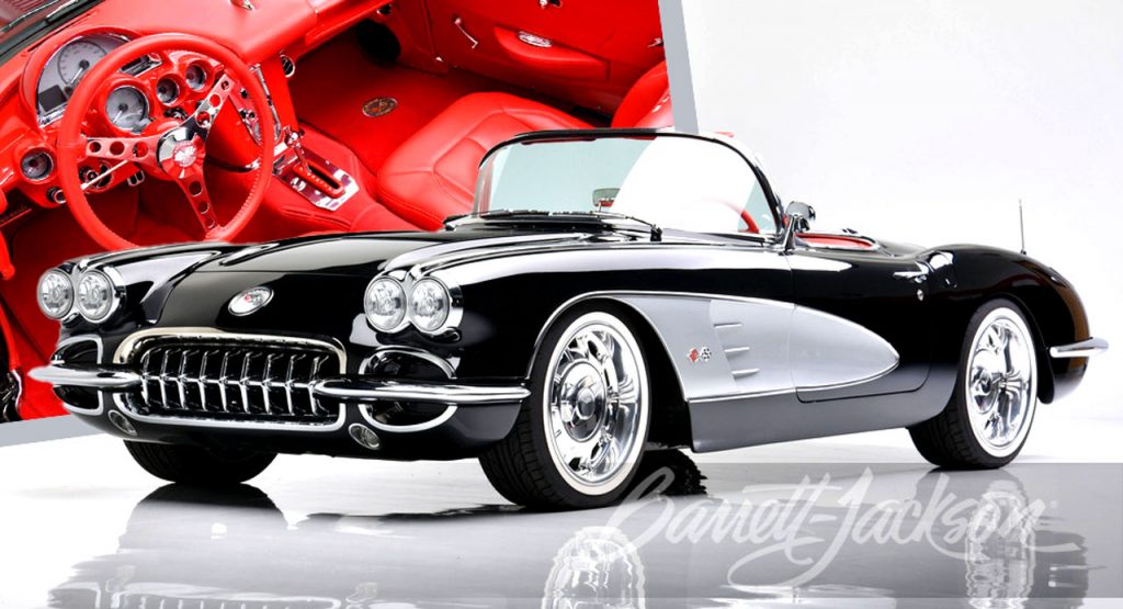  Stunningly Gorgeous 1958 Corvette Restomod Rides On C7 Chassis With An LT1 V8