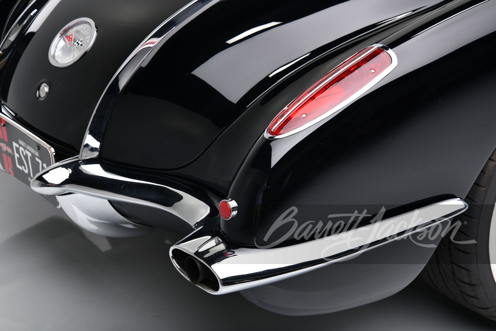 Stunningly Gorgeous 1958 Corvette Restomod Rides On C7 Chassis With An LT1 V8