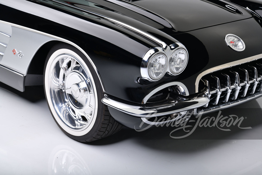 Stunningly Gorgeous 1958 Corvette Restomod Rides On C7 Chassis With An LT1 V8