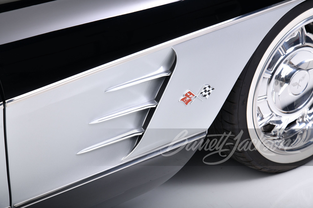 Stunningly Gorgeous 1958 Corvette Restomod Rides On C7 Chassis With An LT1 V8