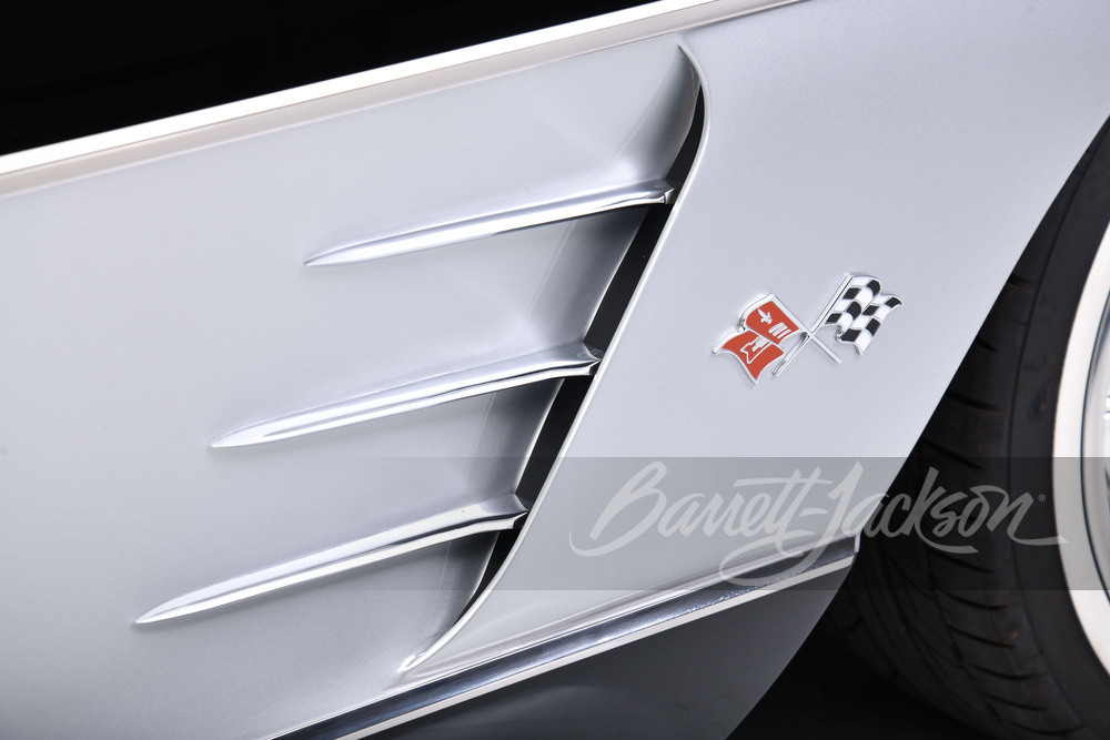 Stunningly Gorgeous 1958 Corvette Restomod Rides On C7 Chassis With An LT1 V8