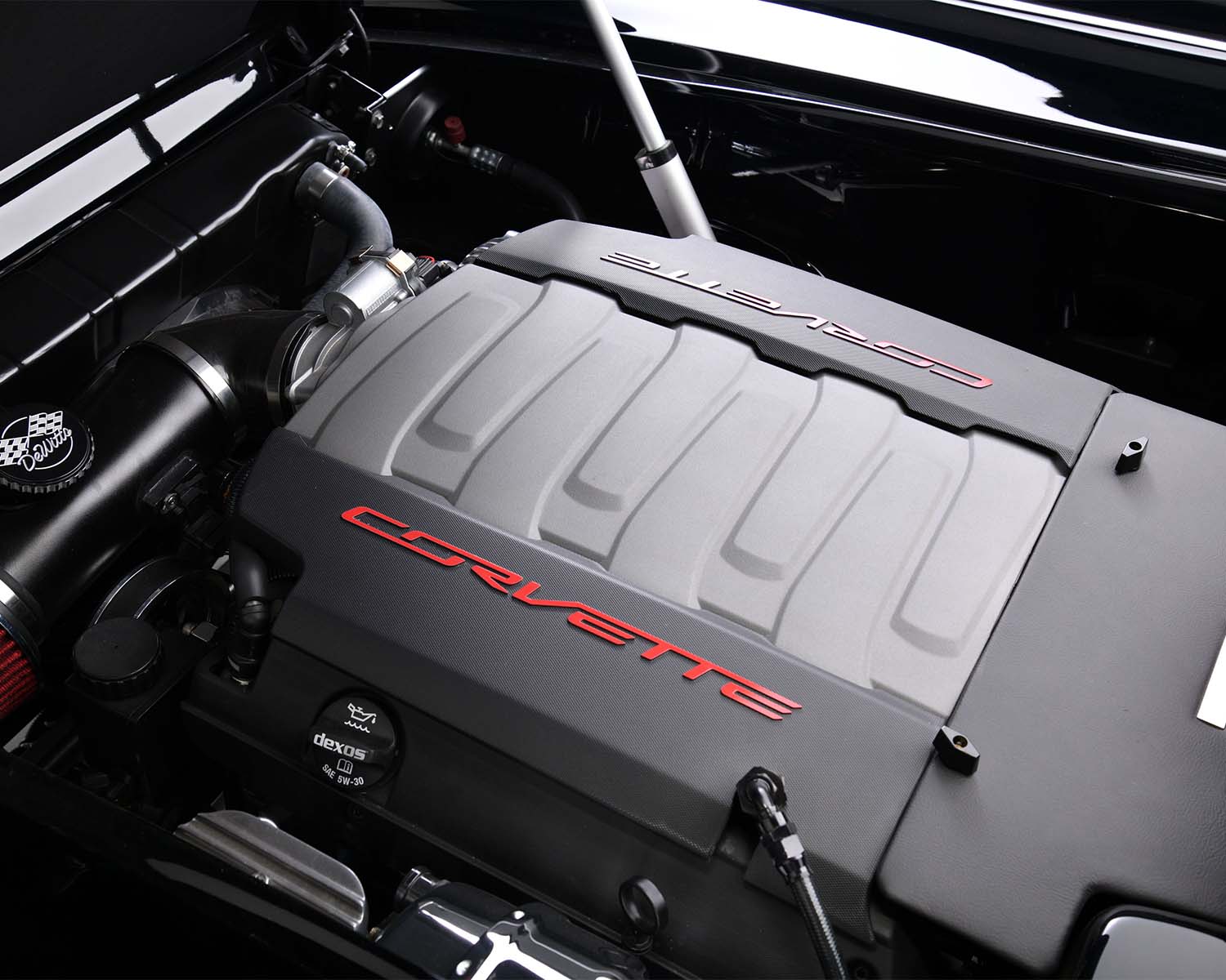 Stunningly Gorgeous 1958 Corvette Restomod Rides On C7 Chassis With An LT1 V8