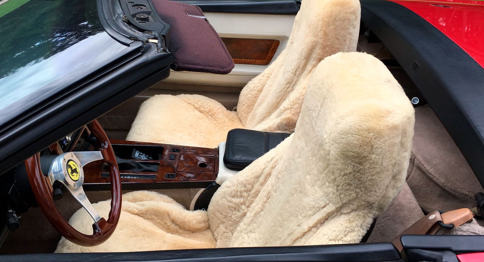 The Brillanté Is A 1989 Corvette Designed To Look Like A Ferrari Testarossa Convertible