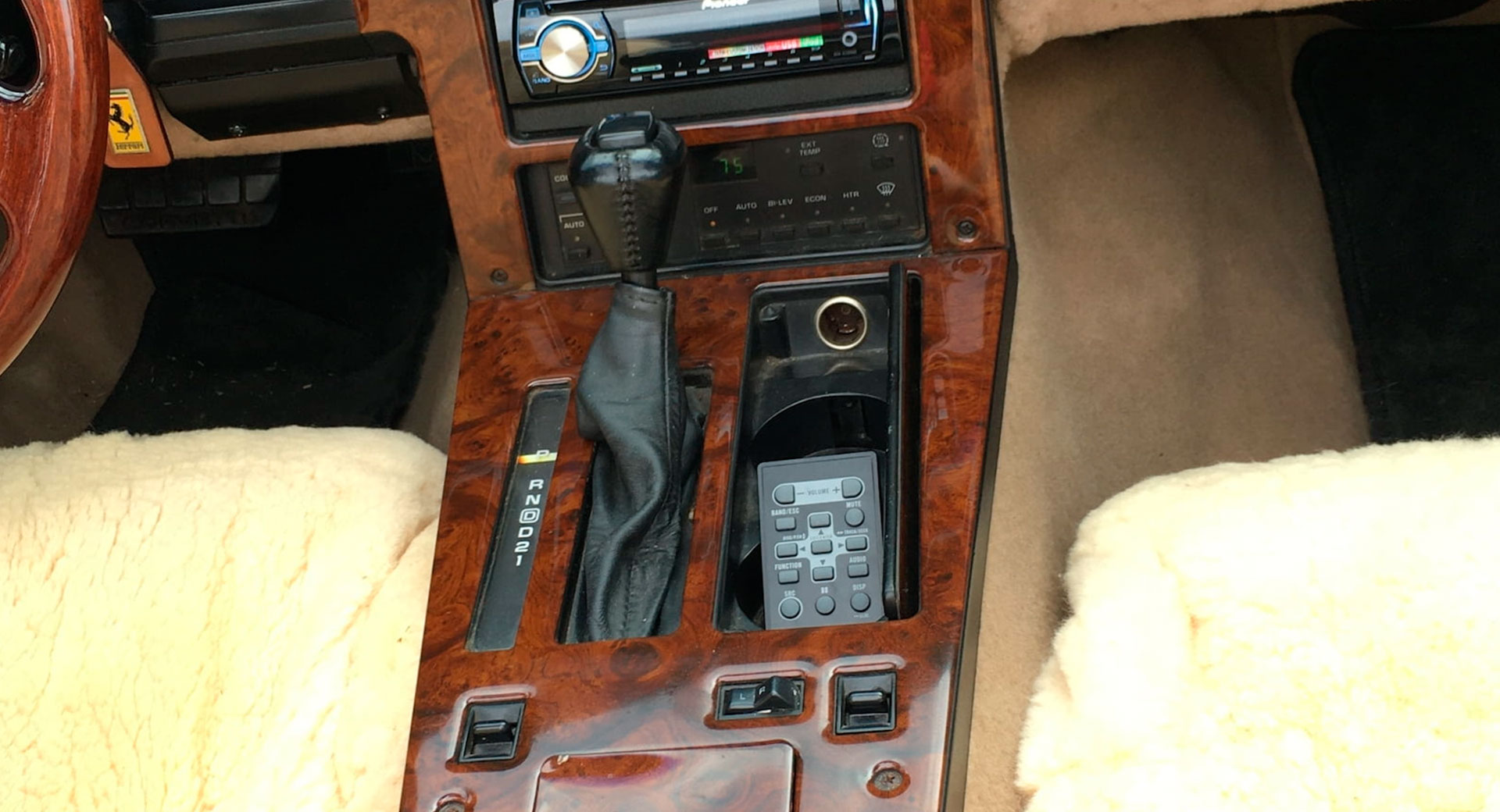 The Brillanté Is A 1989 Corvette Designed To Look Like A Ferrari Testarossa Convertible