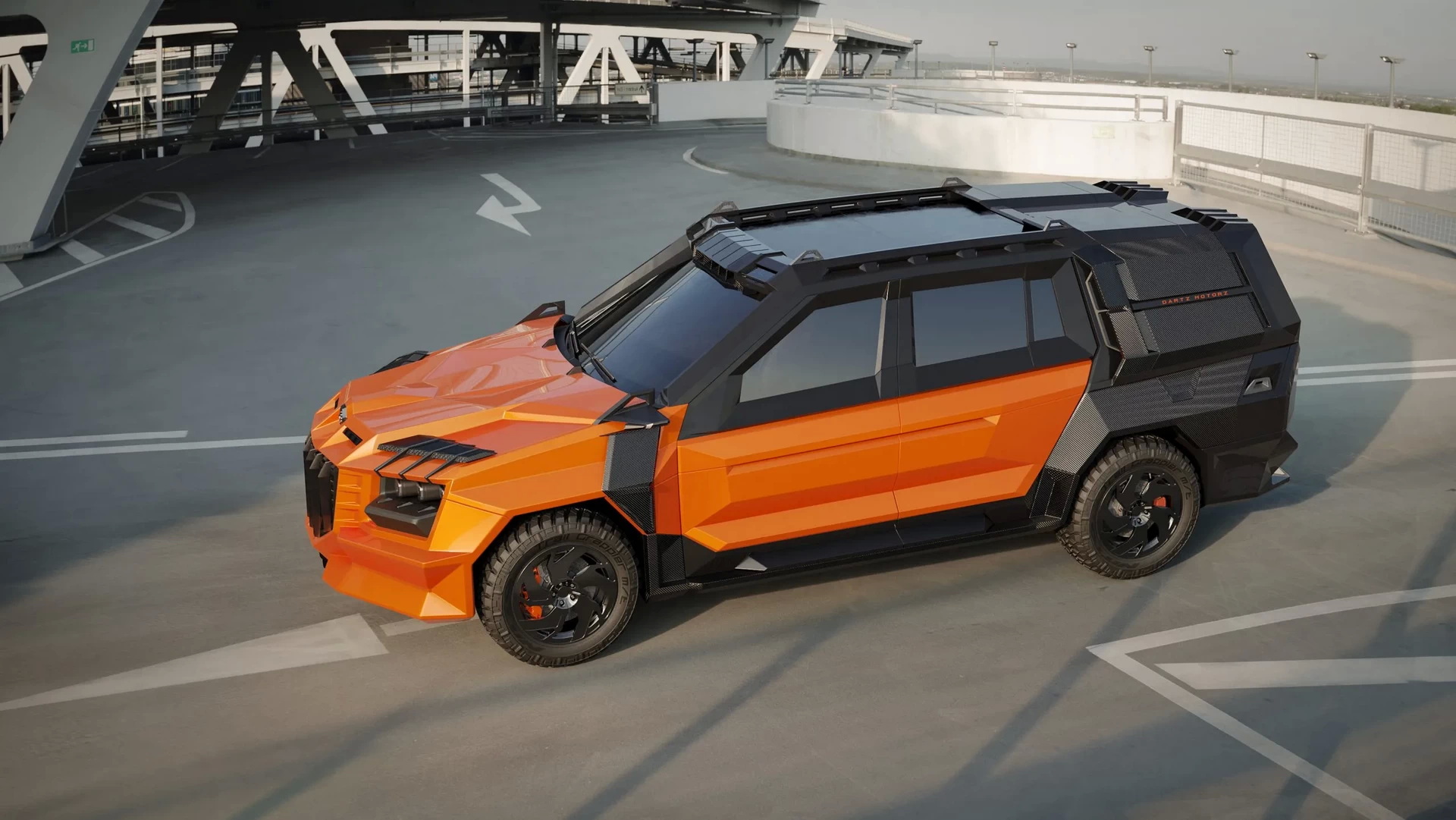 There’s A Mercedes Hiding Under Dartz’s Armored Prombron Black Alligator MMXX “Black Tiger Moon Edition”