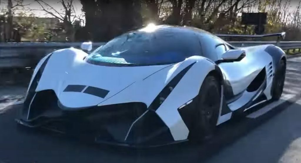  The Devel Sixteen Has Hit Public Roads For The Very First Time