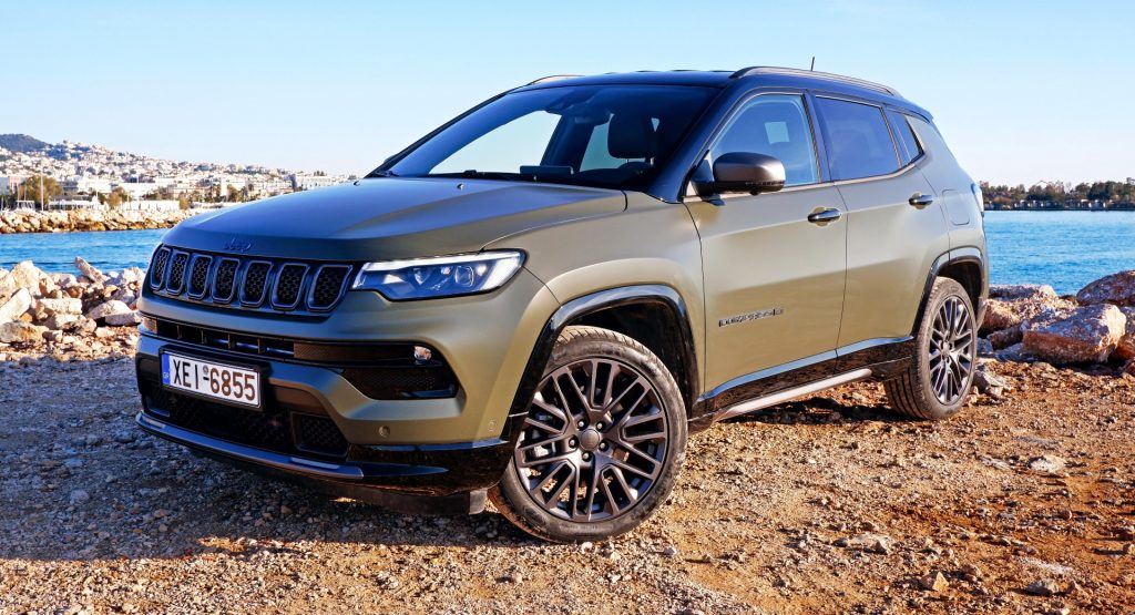 Updated Jeep Compass with 4xe hybrid, Android OS is unveiled in Europe