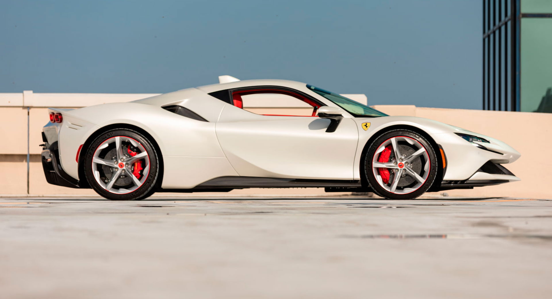 Gorgeous White Ferrari SF90 Stradale Could Fetch $1.1 Million At Auction