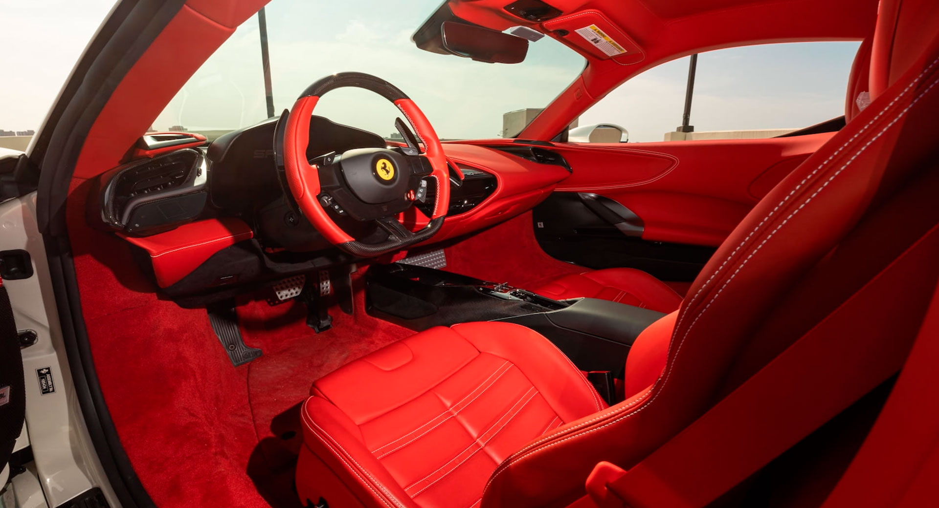 Gorgeous White Ferrari SF90 Stradale Could Fetch $1.1 Million At Auction