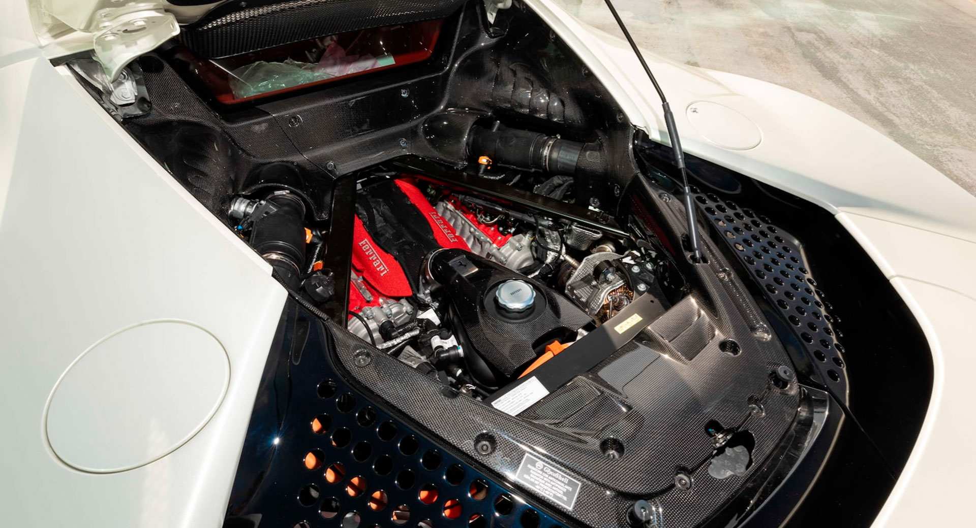 Gorgeous White Ferrari SF90 Stradale Could Fetch $1.1 Million At Auction