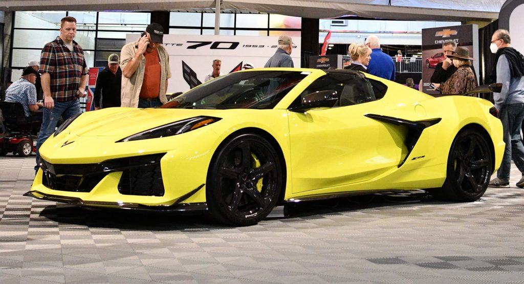  First 2023 Chevrolet Corvette Z06 Sells For Record-Breaking $3.6 Million At Auction
