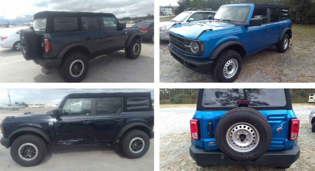  Want A 2021 Ford Bronco Quickly? Then Check These Two Lightly Damaged Models
