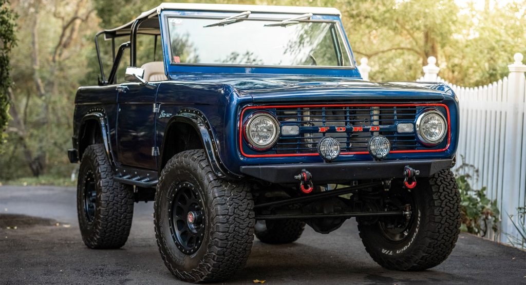  Jenson Button Parting Ways With His Awesome ’70 Ford Bronco Restomod