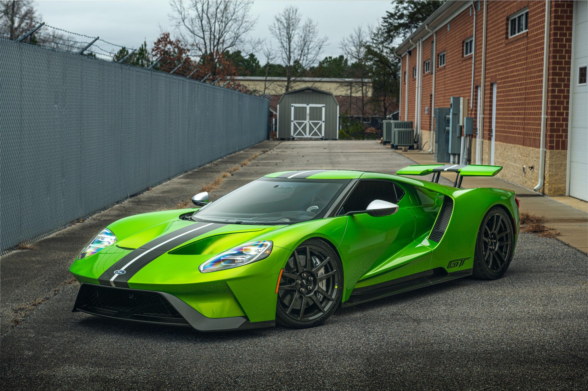 Low-Mileage Snake Skin Green 2019 Ford GT Should Fetch A Pretty Penny