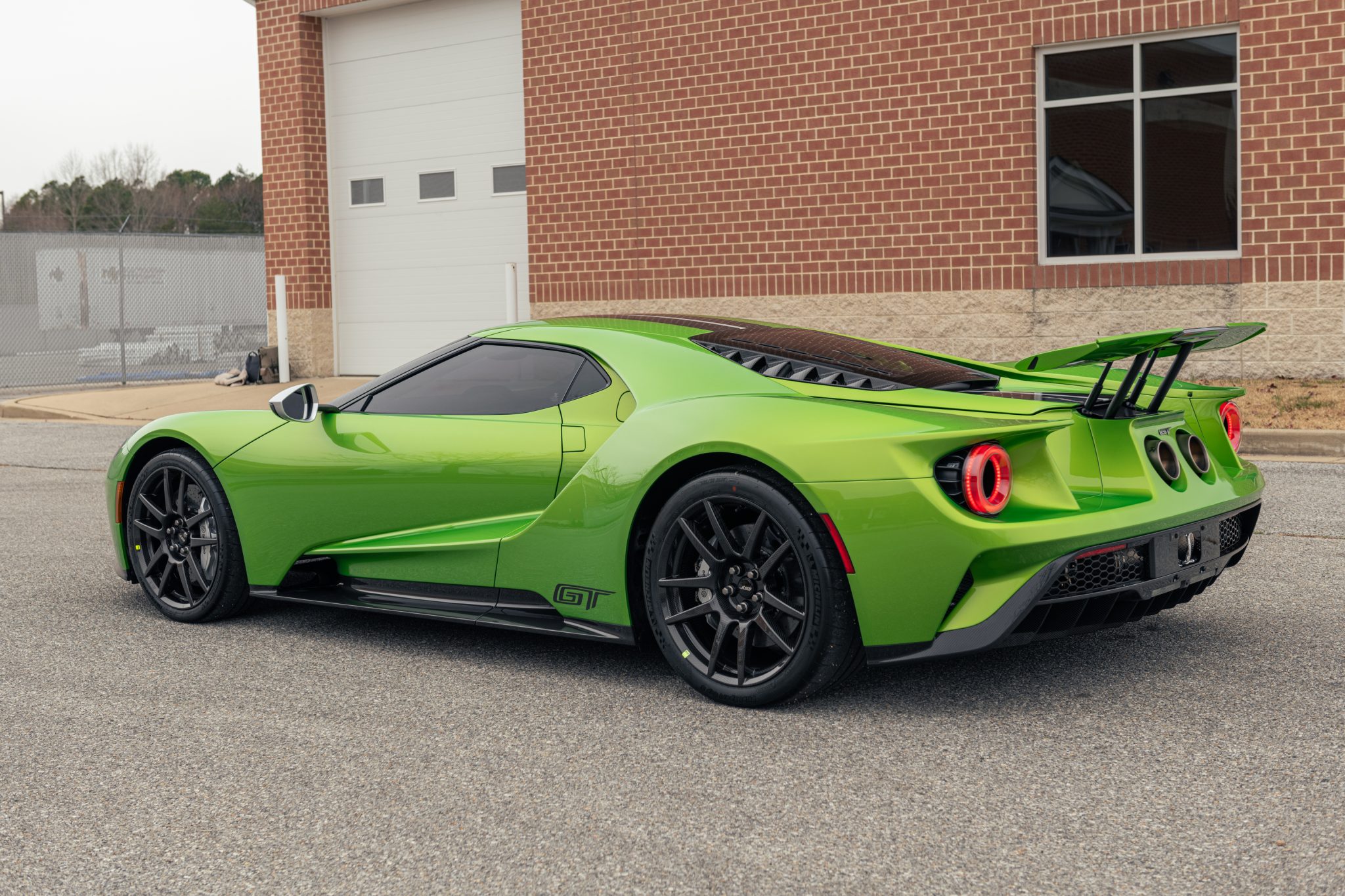 Low-Mileage Snake Skin Green 2019 Ford GT Should Fetch A Pretty Penny