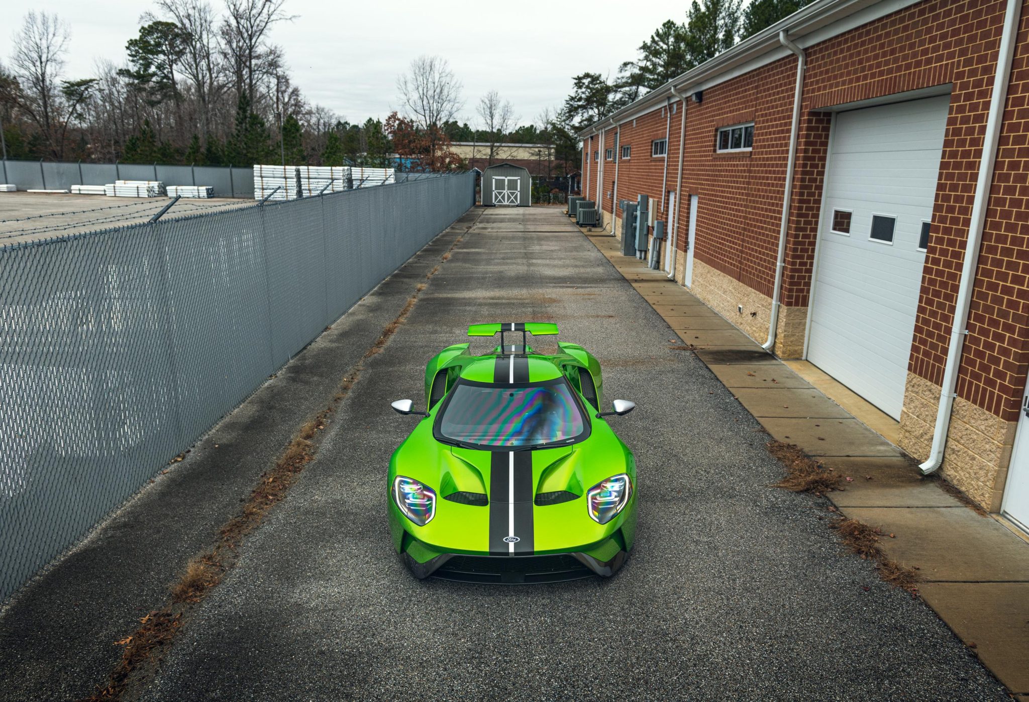 Low-Mileage Snake Skin Green 2019 Ford GT Should Fetch A Pretty Penny