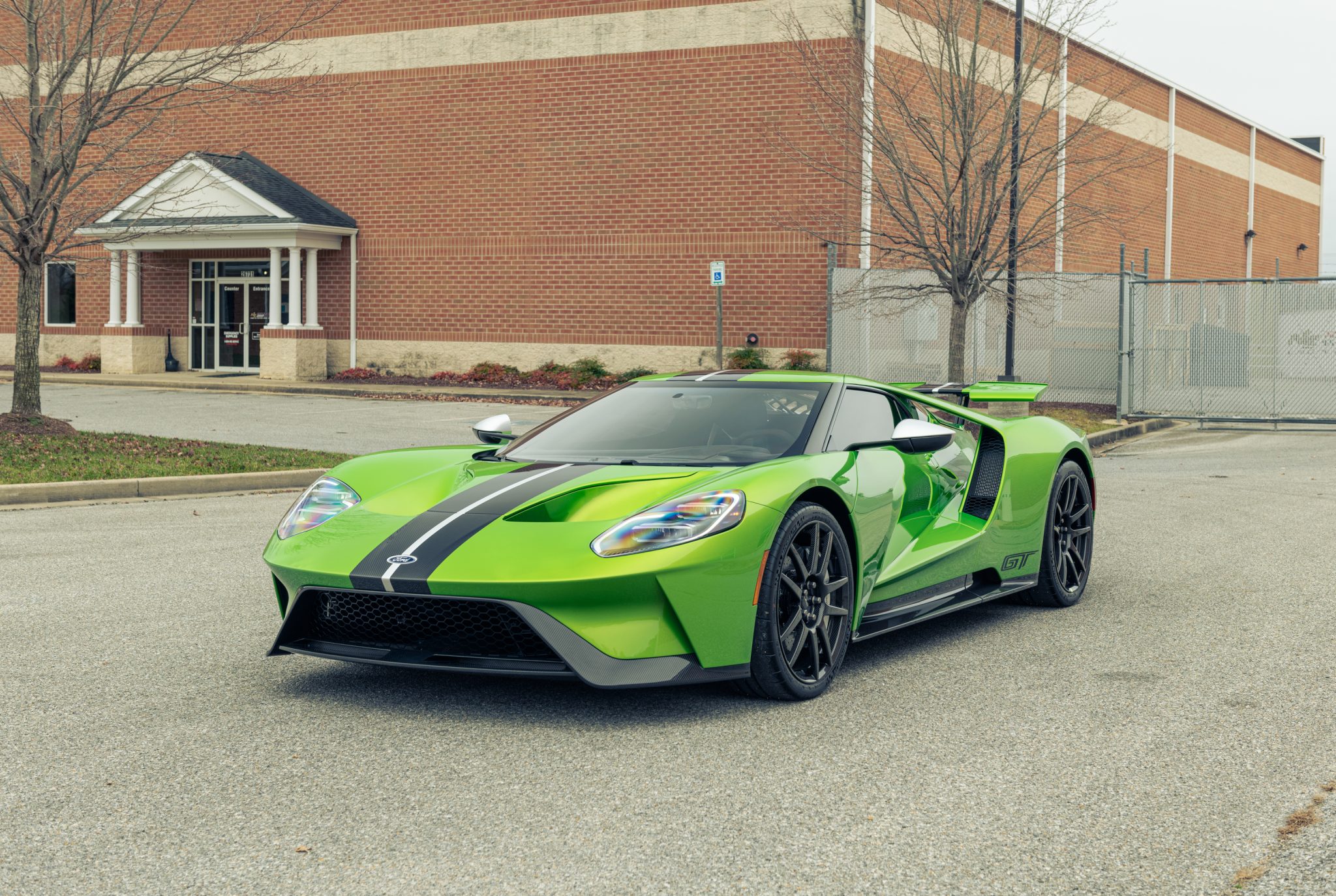Low-Mileage Snake Skin Green 2019 Ford GT Should Fetch A Pretty Penny