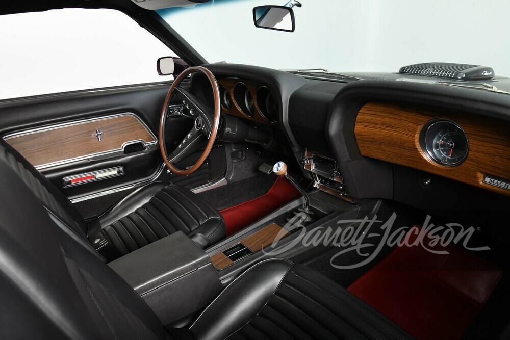 Restored 1969 Ford Mustang Mach 1 Has Its Original 428 Cubic-Inch V8