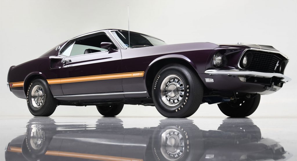  Restored 1969 Ford Mustang Mach 1 Has Its Original 428 Cubic-Inch V8
