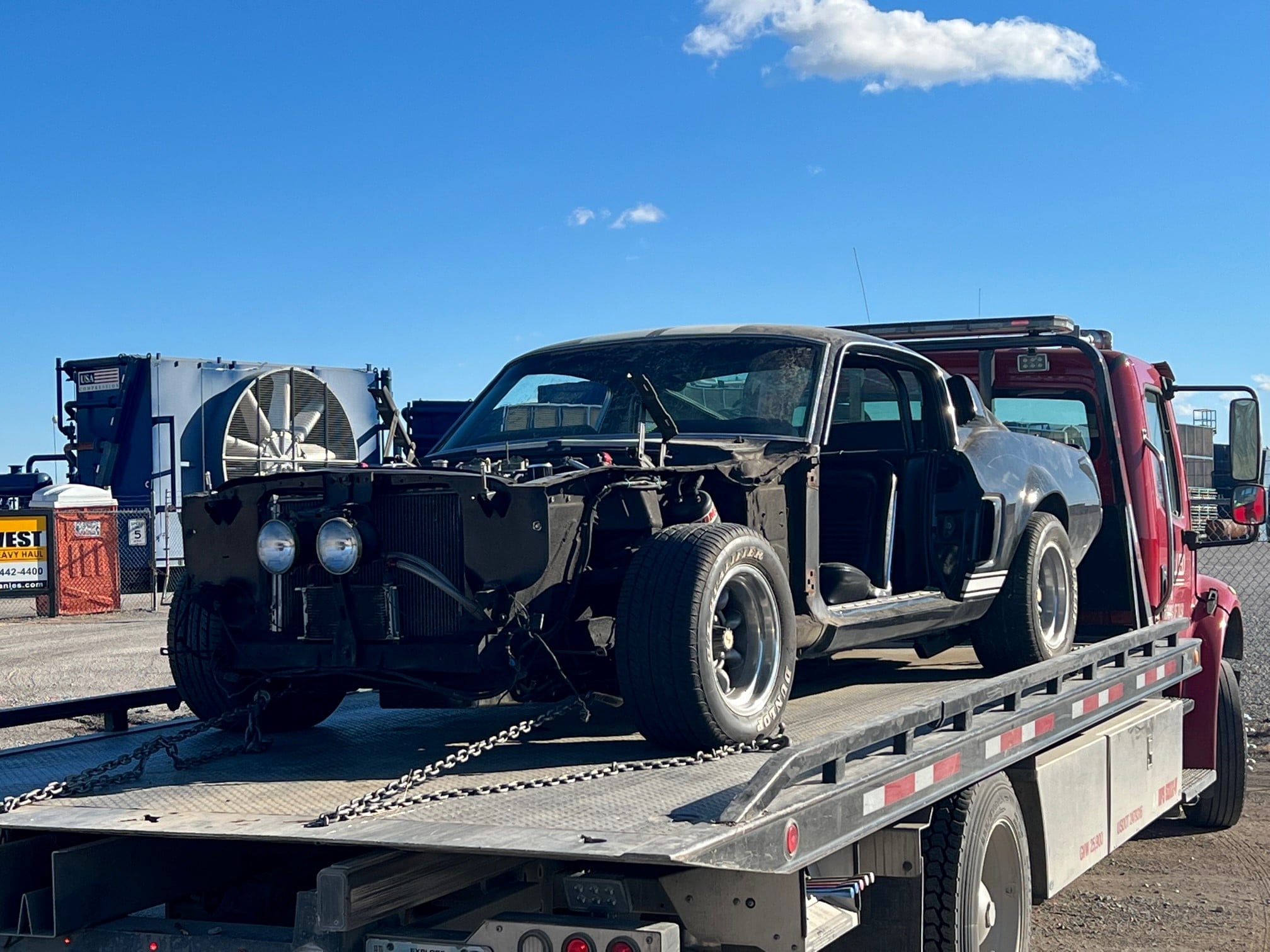 Stolen ’67 Mustang Shelby GT500 Found By Police As It Was Being Stripped For Parts